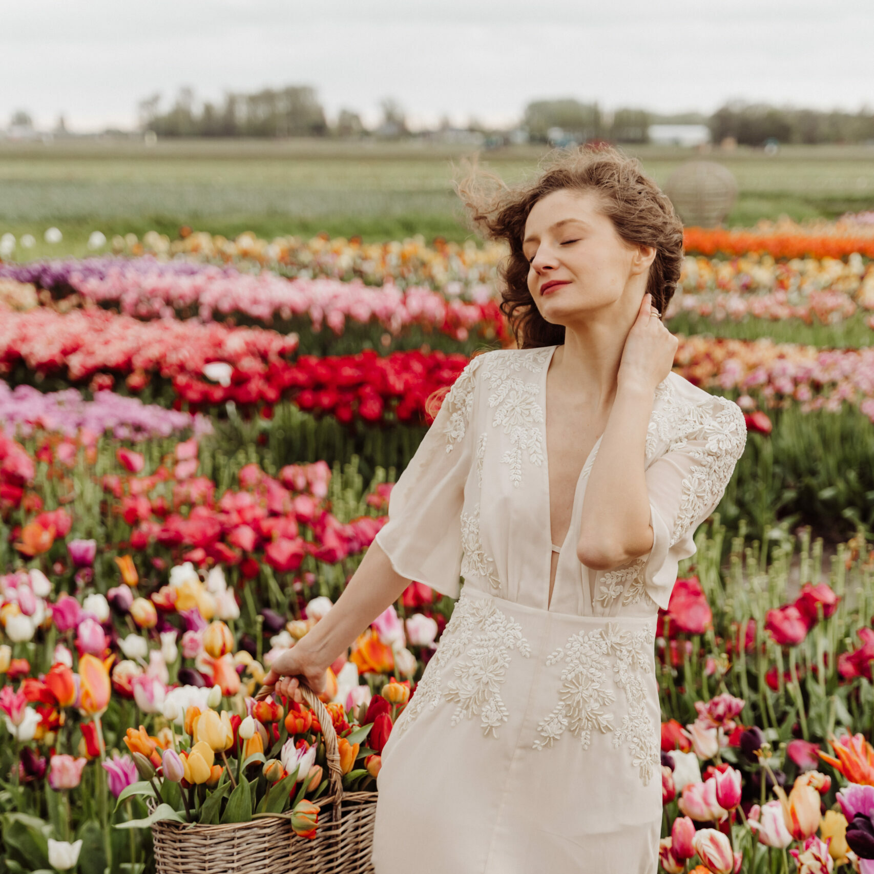 Tulip fields photoshoot Lisse